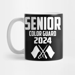 2024 Senior Color Guard Class of 2024 Marching Band Flag Mug